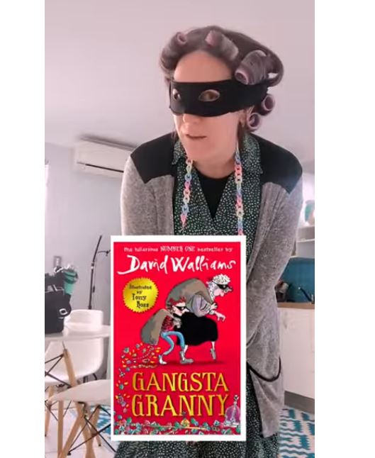 Gangsta Granny World Book Day costume idea for adults