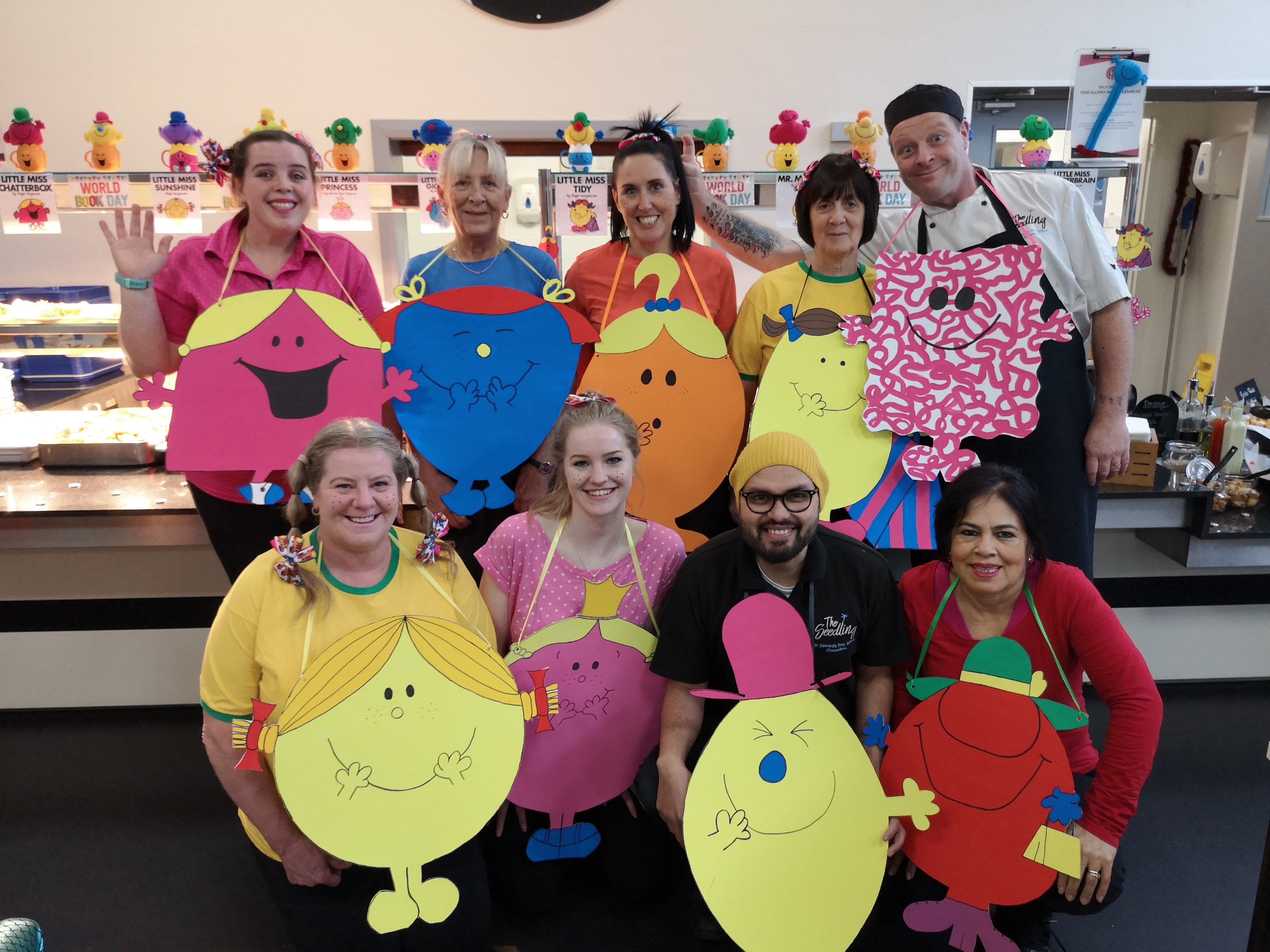 Mr Men World Book Day costume idea for adults