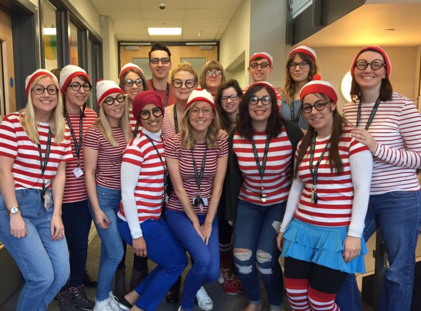 Where's Wally World Book Day costume idea for adults