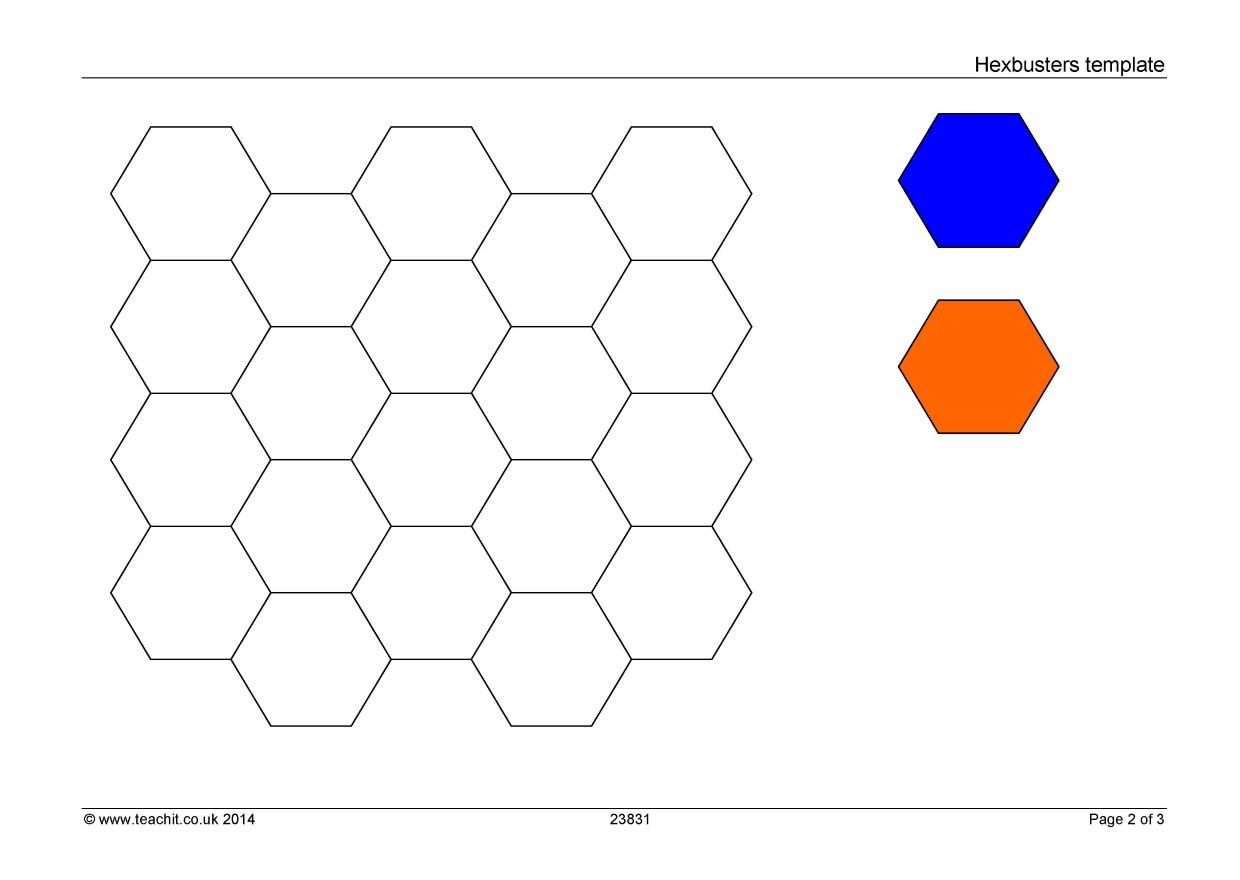 Hexbusters quiz template