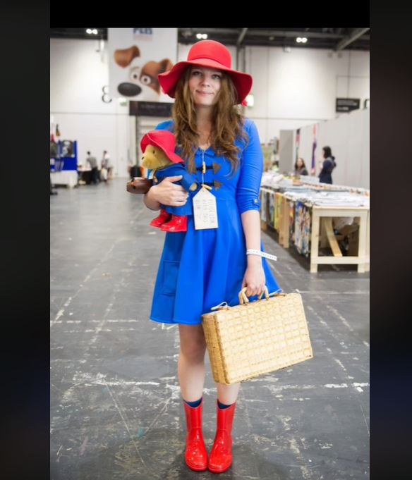 Paddington Bear World Book Day costume idea for adults