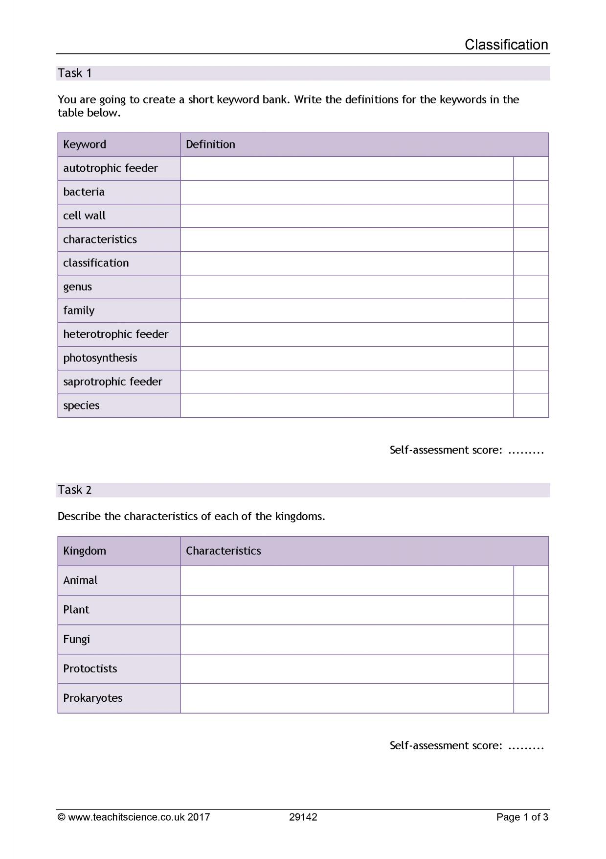Classification