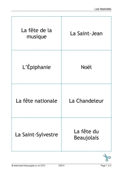 Les festivités
