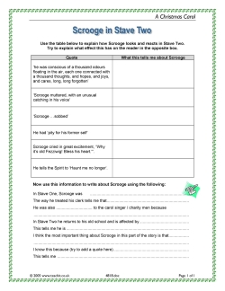 Scrooge in Stave 2